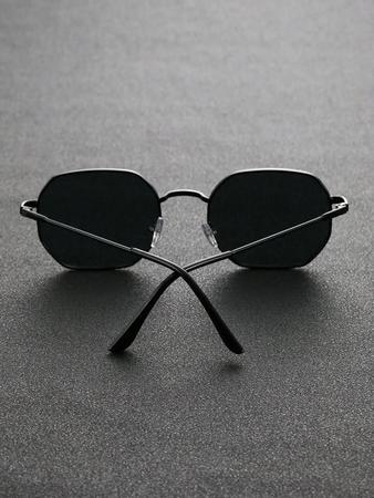 Óculos De Sol Da Moda Com Armação De Metal Geométrica Unissex Para Viagens Ao Ar Livre Dirigindo a - Fairmarry Imagem de Óculos De Sol Da Moda Com Armação De Metal Geométrica Unissex Para Viagens Ao Ar Livre Dirigindo a