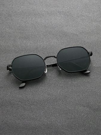 Óculos De Sol Da Moda Com Armação De Metal Geométrica Unissex Para Viagens Ao Ar Livre Dirigindo a - Fairmarry Imagem de Óculos De Sol Da Moda Com Armação De Metal Geométrica Unissex Para Viagens Ao Ar Livre Dirigindo a