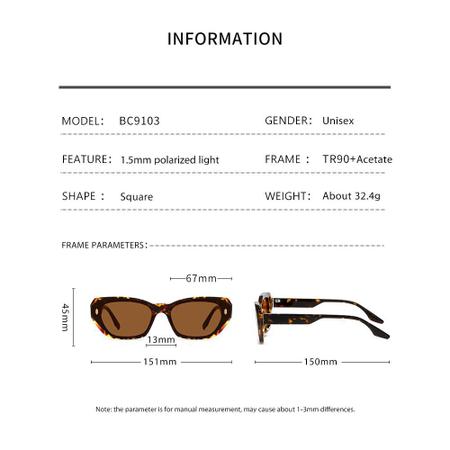Imagem de Óculos de Sol Feminino com Proteção Solar UVA/UVB