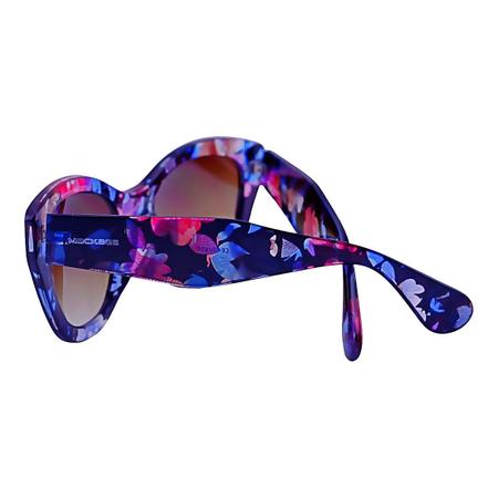Imagem de Oculos de Sol Feminino Quadrado Gateado Oversized Acetato Mackage - Flowers - Multicolorido