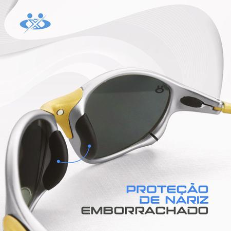 Imagem de oculos de sol mandrake lupa juliet protecao uv metal +case todo metal estiloso roxo presente casual