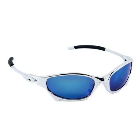 Óculos de Sol Oakley Juliet (Prata Lente Azul) DOUB
