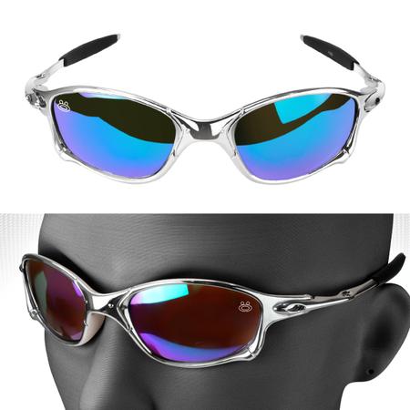 Óculos De Sol Oculos Juliet Feminino e Masculino Hastes de Ferro