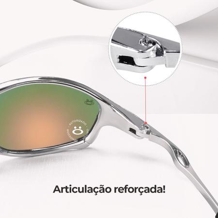 Óculos Mandrake 2.0 Black - Lentes Liquid Metal