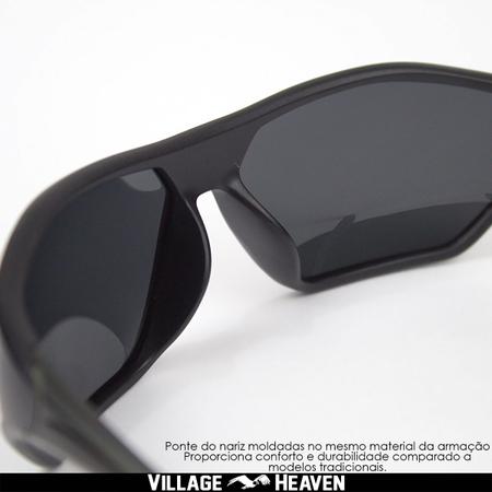 Imagem de Óculos de Sol Masculino Quadrado Polarizado UV Original