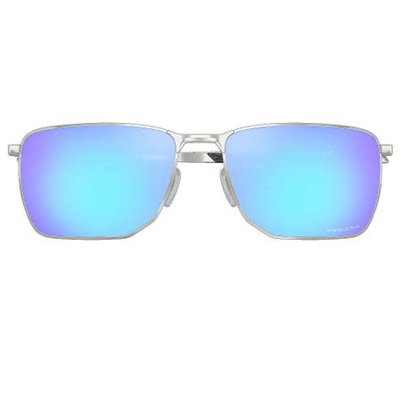 Imagem de Óculos de Sol Oakley Ejector Satin Chrome W/ Prizm Sapphire