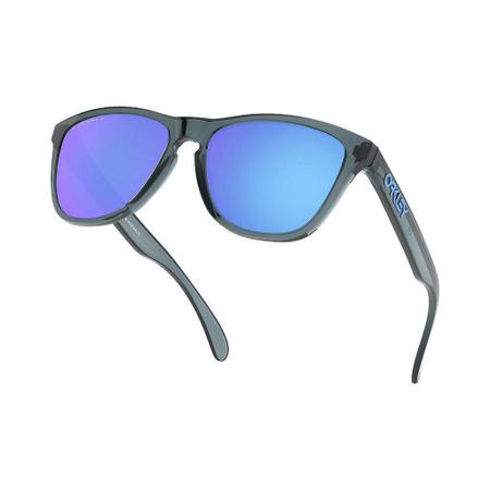 Imagem de Óculos de Sol Oakley Frogskins Crystal Black W/ Prizm Sapphire Polarized