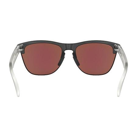 Imagem de Óculos de Sol Oakley Frogskins Lite Matte Black Matte Clear W/ Prizm Sapphire Iridium