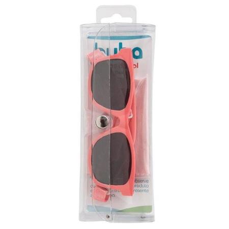 Imagem de Óculos De Sol Rosa Flexível Com Alça Ajustável Buba 11747
