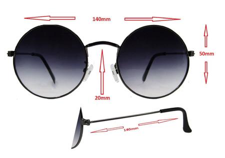 Oculos Juliet Espelhada Proteção UV Mandrake Lupa do Vilão Casual Metal, Magalu Empresas