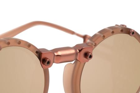Imagem de Óculos de Sol Unissex Alok Icônico Steampunk Fashion Rosé