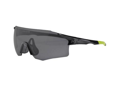 Imagem de Oculos high one ciclismo flux com 2 lentes mtb/speed preto/amarelo