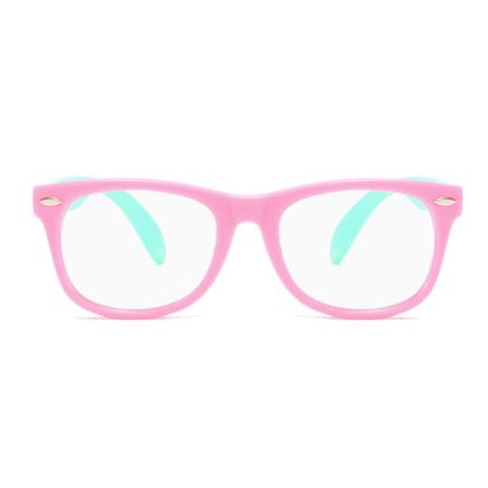Imagem de Óculos Infantil Com Proteção UV400 Anti Luz Azul Antireflexo Anti-Fadiga Flexível