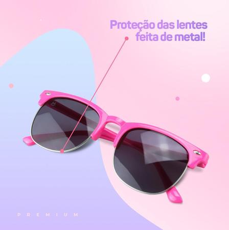 Oculos Juliet Espelhada Proteção UV Mandrake Lupa do Vilão Casual Metal, Magalu Empresas