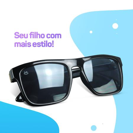 Oculos Infantil preto vintage premium nota fiscal presente - Orizom - Óculos  de Sol - Magazine Luiza