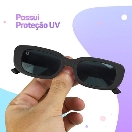 Oculos Infantil preto vintage premium nota fiscal presente