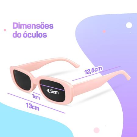 Oculos Infantil Coração aço premium presente moda - Orizom