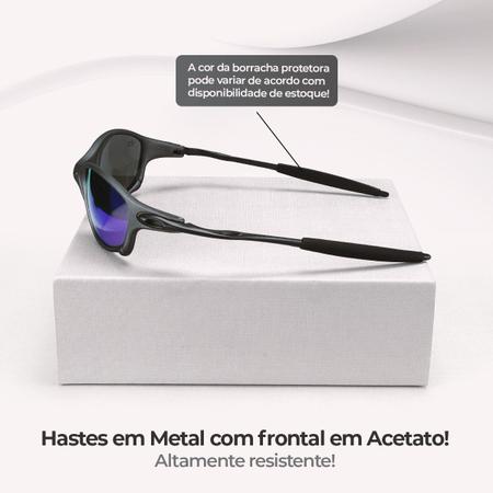 Óculos Juliet De Sol Masculino Metal Mandrake Lupa do Vilão Proteção UV, Magalu Empresas