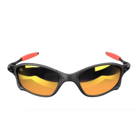 Oculos Juliet Espelhada Proteção UV Mandrake Lupa do Vilão Casual Metal, Magalu Empresas