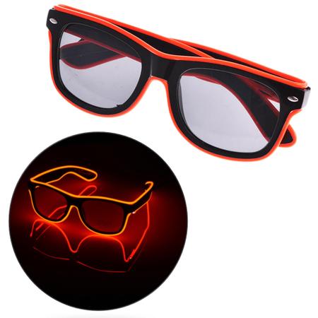 Imagem de Óculos LED Neon Para Baladas Eletrônica, Festas de Casamentos, e DJs - 20386