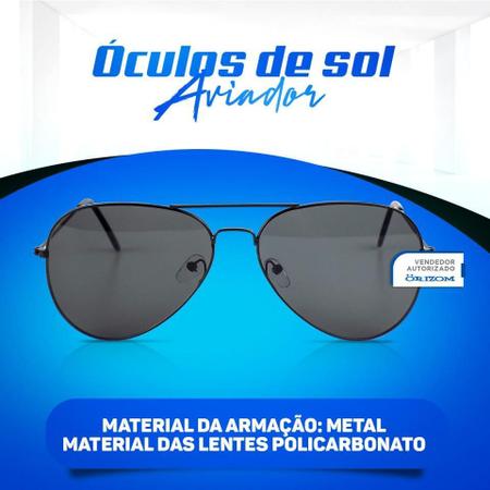 Óculos Juliet De Sol Masculino Metal Mandrake Lupa do Vilão Proteção UV -  Orizom - Óculos de Sol - Magazine Luiza