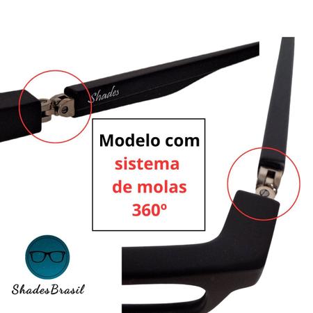 Imagem de Óculos masculino para grau Shades Brasil