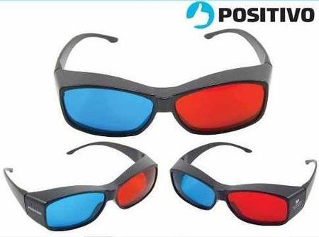 Imagem de Oculos passivo 3d positivo - ideal para computador com a função 3d