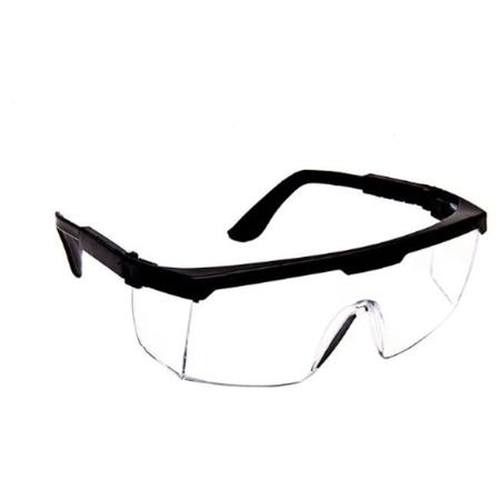 Imagem de Óculos Proteção Individual Industrial Hastes Preto Supermedy