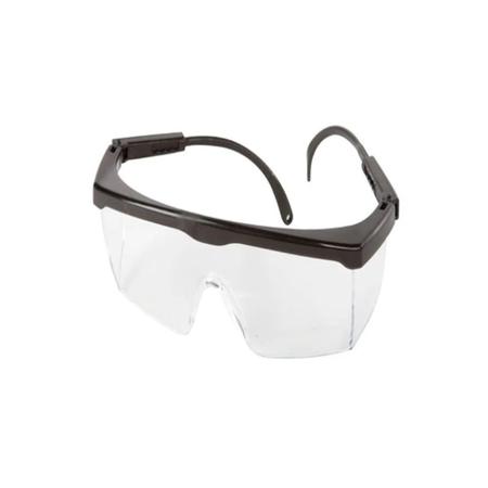 Imagem de Óculos Proteção Individual Industrial Hastes Preto Supermedy