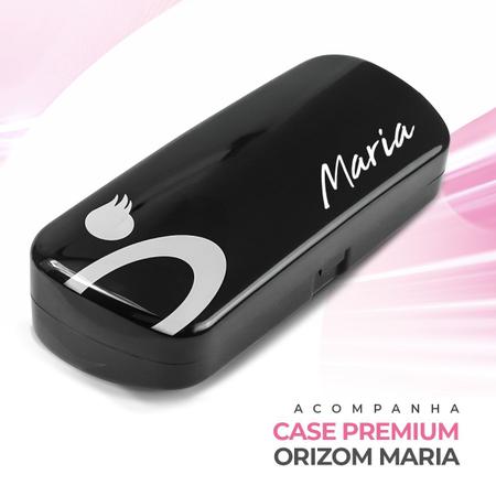 Imagem de oculos sol feminino aço inoxidavel preto casual praia + case armação preta moda presente casual