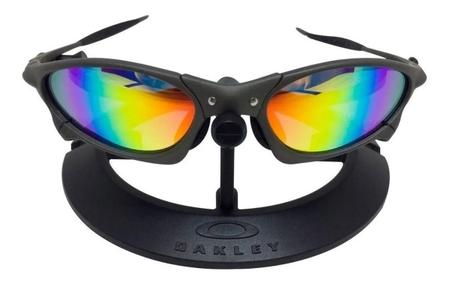 Óculos de Sol Juliet X-Metal Lentes Arco Iris Metal Polarizadas