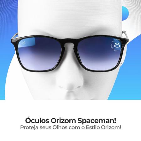 Imagem de oculos sol masculino quadrado aço inox protecao uv + case qualidade premium casual lente preta