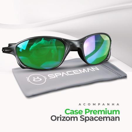 Oculos Sol Modelo Lupa Verde Perola Haste Acetato Lente Refletiva Polida Protecao UV400 Baile Funk - Orizom Imagem de Oculos Sol Modelo Lupa Verde Perola Haste Acetato Lente Refletiva Polida Protecao UV400 Baile Funk