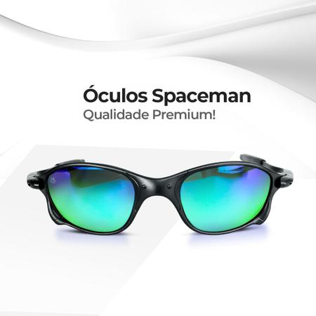 Oculos Sol Modelo Lupa Verde Perola Haste Acetato Lente Refletiva Polida Protecao UV400 Baile Funk - Orizom Imagem de Oculos Sol Modelo Lupa Verde Perola Haste Acetato Lente Refletiva Polida Protecao UV400 Baile Funk