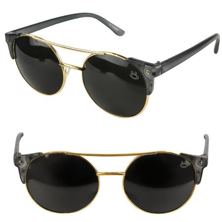 Imagem de oculos sol social proteção uv praia masculino vintage + case original delicado verão preto moda luxo