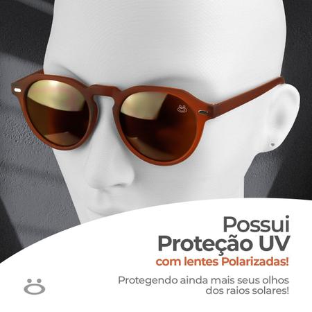 oculos sol verão casual proteção uv masculino vintage + case qualidade premium social lentes pretas - Orizom Imagem de oculos sol verão casual proteção uv masculino vintage + case qualidade premium social lentes pretas