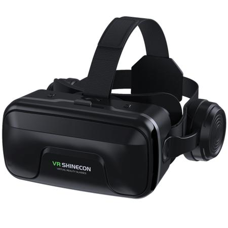 Fone Ouvido Realidade Virtual 3D VR Com Controle Remoto, Visualizador VR  Estéreo Para Filmes Jogos IMAX Óculos VR Sem Fio Bluetooth Compatível Com