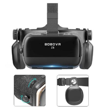 Imagem de Óculos VR Z5 de Realidade Virtual 3D Fones de Ouvido Alta Qualidade Smartphone Confortável Games
