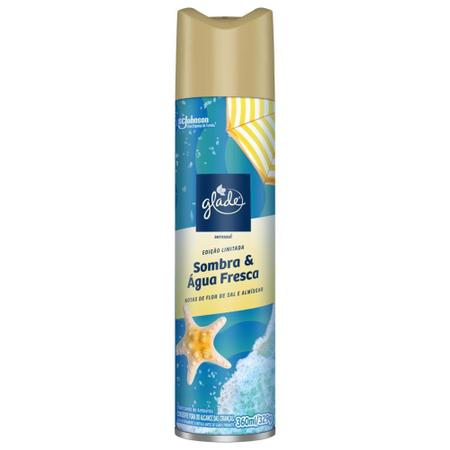 Imagem de Odorizador de Ambiente Aerossol Glade Sombra & Água Fresca 360ml