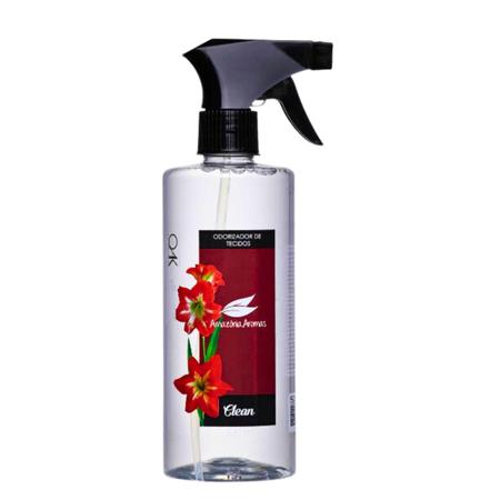 Imagem de Odorizador de Tecidos Água Perfumada Spray Antimofo Amazônia 500ml Clean