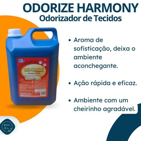 Imagem de Odorizador de tecidos - odorize harmony - 5 l