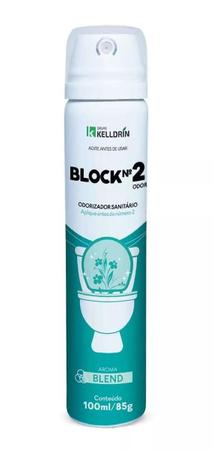 Imagem de Odorizador Sanitario Block Nº 2 Blend 100ml/85g - Kelldrin