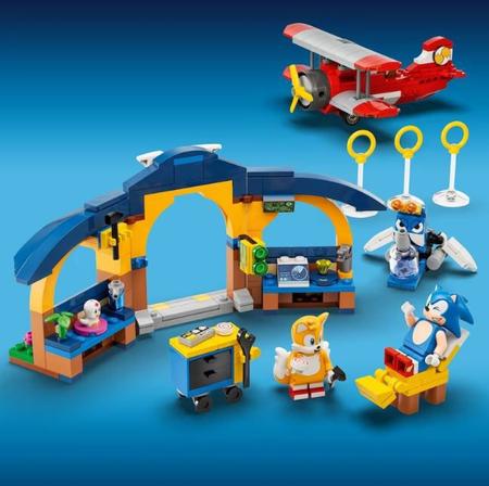 Oficina Sonic the Hedgehog Tails e brinquedo - Lego 76991