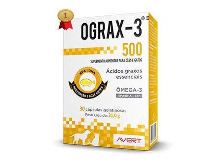 Ograx-3 500 30 capsula - AVERT Imagem de Ograx-3 500 30 capsula