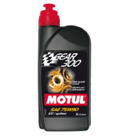 Imagem de Óleo de Câmbio Motul Gear 300 75W90 1L (100% Sintético p/ carros de competição)