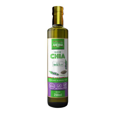 Imagem de Óleo de Chia 100% puro Color Andina 250ml 