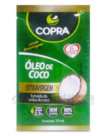 Imagem de Oleo de coco copra extra virgem sache 15ml