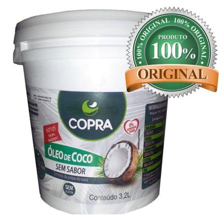 Imagem de Oleo de coco sem sabor 3,2l copra