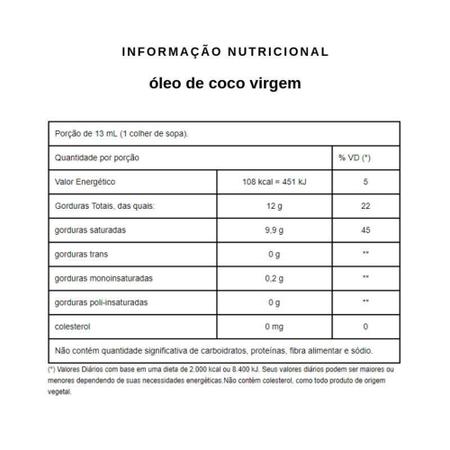 Imagem de Óleo de coco Virgem Qualicoco 1 litro - Qualicôco