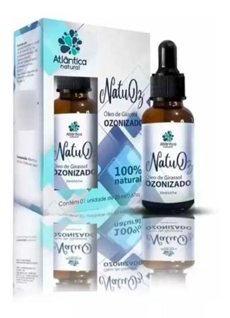 Imagem de Óleo de girassol ozonizado natuoz 30ml